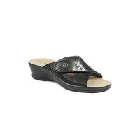 Fly Flot Women's Flyflot Adjustable Fasten Mule Sandals in Black | Size: 5 Fly Flot Black 5