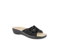 Fly Flot Women's FlyFlot Leather Mule Sandals in Black | Size: 2 Fly Flot Black 2