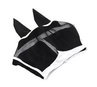 Fly for - 90/98/120g Stretchy Fly | Shires Flý Måsk Breathable Mesh UV Shield with Ears Half Face Elastic Band Horse Cover for Livestock Keeping K