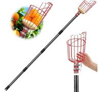 FLY HAWK Fruit Picker with Telescopic Handle 5.5 ft