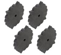 Fly Holder Pad for Fly Tying Setup, Round Slotted Hook Organizer with Center Hole for Positioning During Use Tying Hook Holder Foam Round Slotted Organizer Staging Pad Vise Accessory Organization Tool