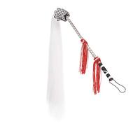 Fly Horsetail Whisk Stick for Chinese Taoism, Buddhism, Martial Arts, and Stage Plays