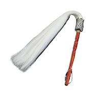 Fly Horsetail Whisk Tai Chi Horsetail Whisk Imitation Drama Opera Accessory | Cultural Performance Gear(Turquoise red40cm)