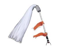Fly Horsetail Whisk Tai Chi Horsetail Whisk Imitation Drama Opera Accessory | Cultural Performance Gear(Orange40cm)