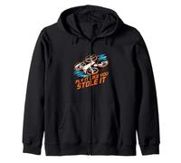 Fly It Like You Stole It Drone Racing FPV Pilot Zip Hoodie