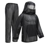 Fly Jacket - Full Body Fly Net Suit | Shield Barrier Protection Repeller Wearable Guard for Camping Hiking Outdoor Gardening Farming Patio