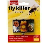 Fly Killer Strips X 6 (insecticide free & odour free)by RENTOKIL