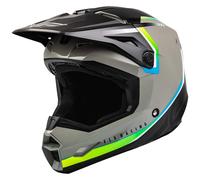 Fly Racing Ece Kinetic Drift Off-road Helmet Grey XL