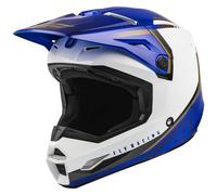 Fly Racing Ece Kinetic Drift Off-road Helmet White,Blue XL