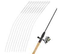 Fly Leader Set - Lightweight Fishing Line Leaders 10 Piece Pack - Durable Portable Tackle for Casting Control | Fly Fishing Accessories for Stream Lake Angling Gear for Men Women Use