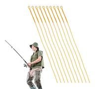 Fly Leader Set - Lightweight Fishing Line Leaders 10 Piece Pack - Durable Portable Tackle for Casting Control | Fly Fishing Accessories for Stream Lake Angling Gear for Men Women Use