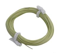 Fly line for fly fishing with forward weight design, seamless construction, 100FT length, multiple sizes 5F 6F 7F 8F for tailored casting performance (8F)