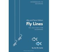 Fly Lines: Ten Jazz Duets for Saxophone: Alto and Tenor Edition