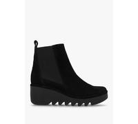 Fly London Women's Bagu233fly Chelsea Boot,Black,6 UK