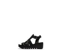 Fly London BAIC621FLY, Sandal Women's Fashion Shoes, BLACK, 4