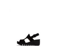 Fly London Women's BAIF585FLY Sandal, Black, 7 UK