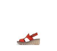 Fly London BAIF585FLY Women's Sandal, Devil red