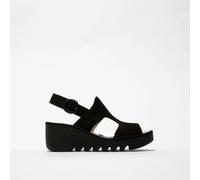 Fly London BAIF585FLY Women's Sandal, Black