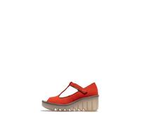 Fly London Women's BEIL584FLY Sandal, Devil red, 9 UK