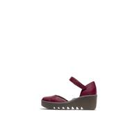 Fly London Women's BISO305FLY Sandal, Berry, 9 UK