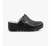 Fly London Women's BLOK586FLY Wedges, Black, 7 UK