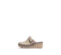 Fly London Women's BLOK586FLY Wedges, Pearl, 8 UK