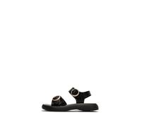 Fly London Women's BUNK604FLY Sandal, Black, 5 UK