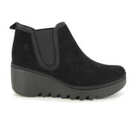 Fly London BYNE349FLY Suede Women's Slip On Boots - Black - Size:UK 7