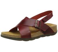 Fly London Chlo Womens Ladies Red Leather Adjustable Wedge Sandals Size UK 4-8