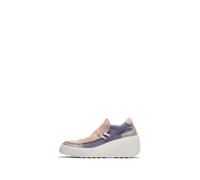 Fly London DAVY667FLY Women's Shoes, Silver/Pale Pink/Violet