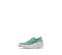 Fly London DUFY671FLY Women's Shoes, Silver/White/Spearmint