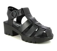 Fly London Emme Womens Ladies Chunky Gladiator Sandals Slingback Sandals Black S