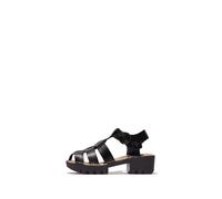 Fly London EMME511FLY, Sandal Women's Fashion Shoes, BLACK, 6