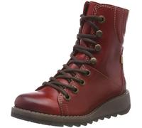 Fly London Girls K Ankle Boots, Red Red 002, 12.5 UK Child