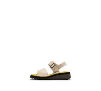 Fly London HOIK557FLU Women's Sandal, Panna/yellow