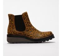 Womens Fly London HUDD Wedged Heeled Chelsea Leather Ankle Boots Sizes 4 to 8