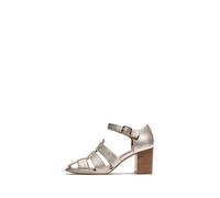 Fly London Women's MARG261FLY Sandal, Silver, 6 UK