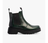 Fly London MEDI789FLY Womens Casual Pull-On Chelsea Boots -Petrol