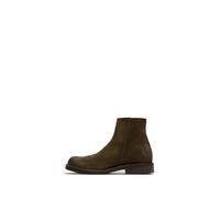 Fly London Women's Boots Mes 2 Leather 2-Buckle Camel UK 3