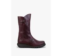 Fly London Women's Mes 2 Buckle Boots, Purple, 3 UK