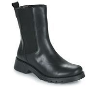 Fly London Rein Ronin Black leather Womens Chelsea Boots P144795-000 in a Plain Leather in Size 37