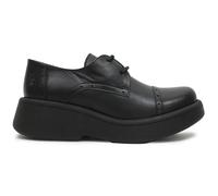 Fly London MIDU322FLY Dublin Leather Women's Lace Up Shoes - Black - Size:UK 6