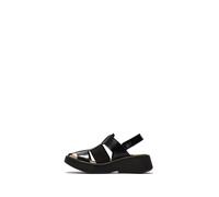 Fly London MING201FLY, Sandal Women's Fashion Shoes, BLACK, 6