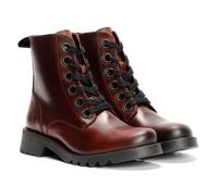 Fly London Ragi Leather Women's Wine Boots UK 3