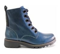 Fly London RAGI539FLY Rug Leather Women's Ankle Boots - Royal Blue - Size:UK 4