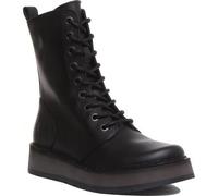 Fly London Rami Womens Black Ankle Boots Size UK 4-8