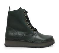 Fly London REIG201FLY Rug Leather Women's Ankle Boots - Petrol - Size:UK 7