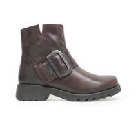 Rily991Fly Leather Women's Buckle Strap Ankle Boots