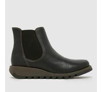 Fly London Salv Boots in Black UK 8 (EU 41)