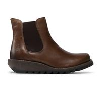 Fly London SALV Rug Leather Women's Ankle Boots - Camel - Size:UK 4